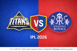 GT vs RR IPL 2026 match preview image Gujarat Titans vs Rajasthan Royals prediction and analysis